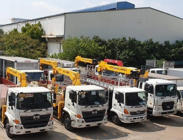 CẨU THÙNG PHỤC VỤ CÔNG TRÌNH