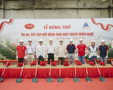 FANI ĐỒNG HÀNH CÙNG DỰ ÁN CẢI TẠO & MỞ RỘNG NHÀ MÁY THỰC PHẨM RICHY MIỀN NAM