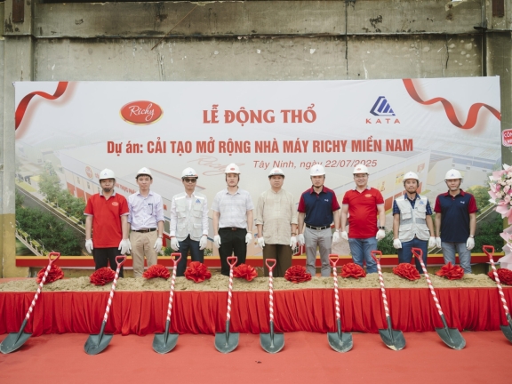 FANI ĐỒNG HÀNH CÙNG DỰ ÁN CẢI TẠO & MỞ RỘNG NHÀ MÁY THỰC PHẨM RICHY MIỀN NAM