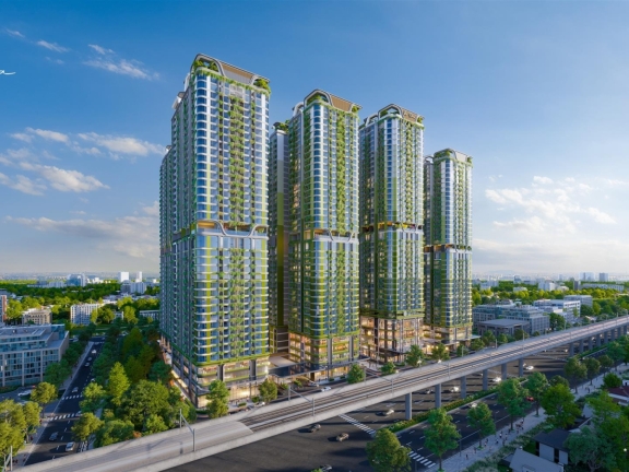 XE CẨU FANI ĐỒNG HÀNH CÙNG DỰ ÁN CĂN HỘ CAO TẦNG LA PURA